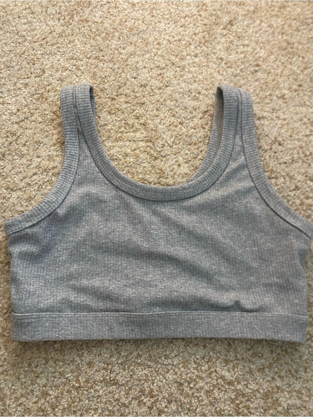 Alo grey sports bra